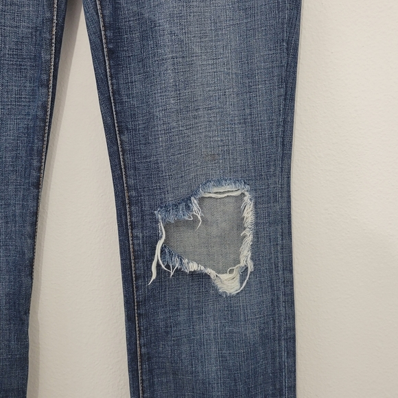 Ruehl No. 925 Barrow Frayed Out Jeans Women's 29 - Picture 7 of 12